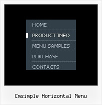 Cmsimple Horizontal Menu Menu Dinamici Javascript Source Code