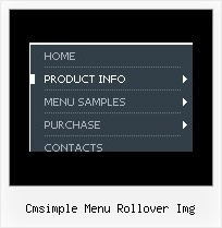 Cmsimple Menu Rollover Img Movable Javascript Menu