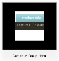 Cmsimple Popup Menu Vertical Javascript Navigation