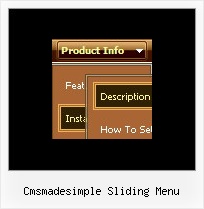 Cmsmadesimple Sliding Menu Pulldown Javascript