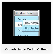 Cmsmadesimple Vertical Menu Sample Side Menu