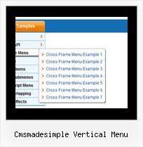 Cmsmadesimple Vertical Menu Menu Icons Arrows