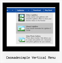Cmsmadesimple Vertical Menu Javascript Menu Moving