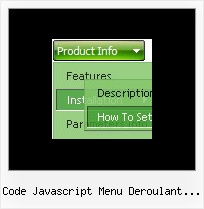 Code Javascript Menu Deroulant Accordeons Javascript Drop Down Flat File