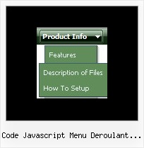 Code Javascript Menu Deroulant Accordeons Examples Of Navigation Bars