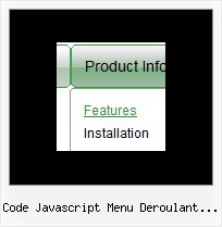 Code Javascript Menu Deroulant Accordeons Folding Drop Down Menu