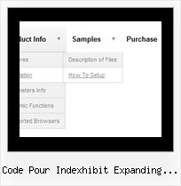 Code Pour Indexhibit Expanding Menu Simple Menu Tutorial