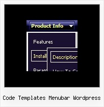 Code Templates Menubar Wordpress Create Vertical Dropdown Menu