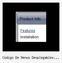 Codigo De Menus Desplegables Vertical Java Drop Down Web Menu Xp Style