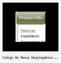 Codigo De Menus Desplegables Vertical Java Menu Script Javascript