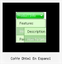 Coffe Dhtml En Espanol Creating Drop Down Menu Tutorial