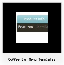 Coffee Bar Menu Templates Tutorial On Dhtml