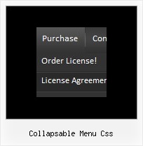 Collapsable Menu Css Javascript Menubar