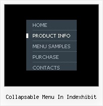 Collapsable Menu In Indexhibit Mouse Over Menu Drop Down