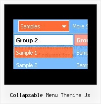 Collapsable Menu Thenine Js Navigation Menu Js