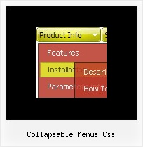 Collapsable Menus Css Tree Drop Down Menu