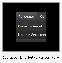 Collapse Menu Dhtml Cursor Hand Right Click Popup Menu Xp