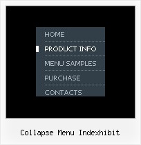 Collapse Menu Indexhibit Javascript Onmouseover