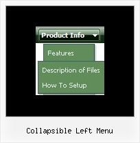 Collapsible Left Menu Sample Code For Side Menu