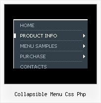 Collapsible Menu Css Php Javascript Cross Browser Hover Menu