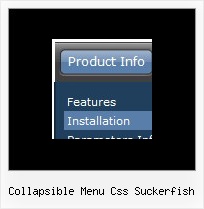 Collapsible Menu Css Suckerfish Horizontal Dhtml Menu