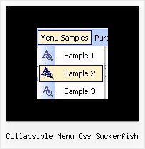 Collapsible Menu Css Suckerfish Creating Drop Menu