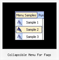 Collapsible Menu For Faqs Submenu Dhtml