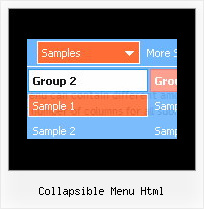 Collapsible Menu Html Menu Program