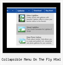 Collapsible Menu On The Fly Html Menu Javascript Slide Menu