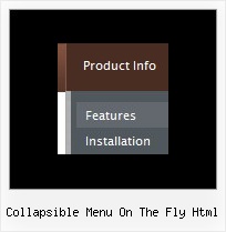 Collapsible Menu On The Fly Html Menu Javascript Relative Position