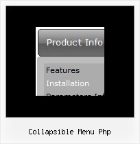 Collapsible Menu Php Create A Menu Using Javascript