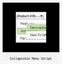 Collapsible Menu Script Tab Menu Systems