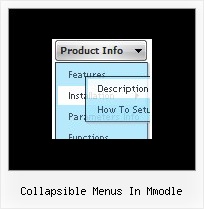 Collapsible Menus In Mmodle Javascript Disable Button