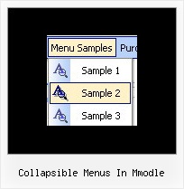 Collapsible Menus In Mmodle Hover And Javascript