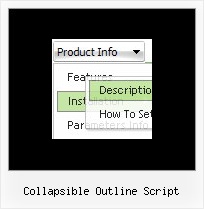 Collapsible Outline Script Vertical Menu Css