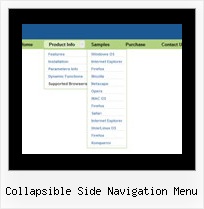 Collapsible Side Navigation Menu Example Script Slide In Menu Bar Top
