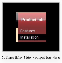 Collapsible Side Navigation Menu Dhtml Mouseover Menu