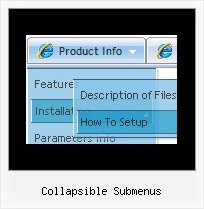 Collapsible Submenus Create Menu Html