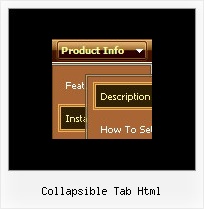 Collapsible Tab Html Dhtml Cross Browser Menus