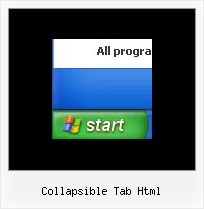 Collapsible Tab Html Java Dynamic Pop Down Menu