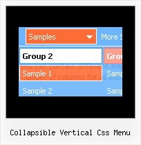 Collapsible Vertical Css Menu Dropdown Menus Javascript