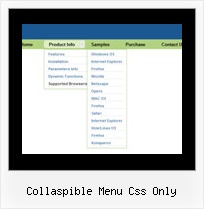 Collaspible Menu Css Only Simple Menu In Javascript