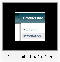 Collaspible Menu Css Only Vertical Menu In Javascript