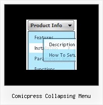 Comicpress Collapsing Menu Css Menu Rollover