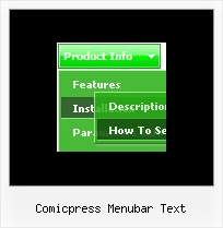 Comicpress Menubar Text Css Menu Fade