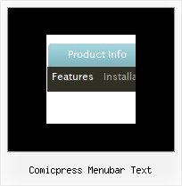 Comicpress Menubar Text Rolldown Menu Script