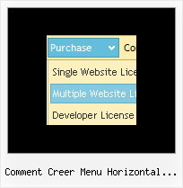 Comment Creer Menu Horizontal Avec Flash Javascript Drop Down Menu Bar