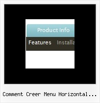 Comment Creer Menu Horizontal Avec Flash Javascript Menu Horizontal C Bcber Frame