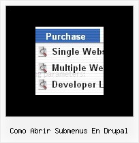 Como Abrir Submenus En Drupal Javascript Scrolling Arrows