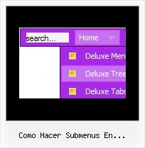 Como Hacer Submenus En Dreamweaver 8 Sliding Javascript Menu